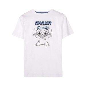 Men’s Short Sleeve T-Shirt Stitch White