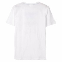 Herren Kurzarm-T-Shirt Stitch Weiß