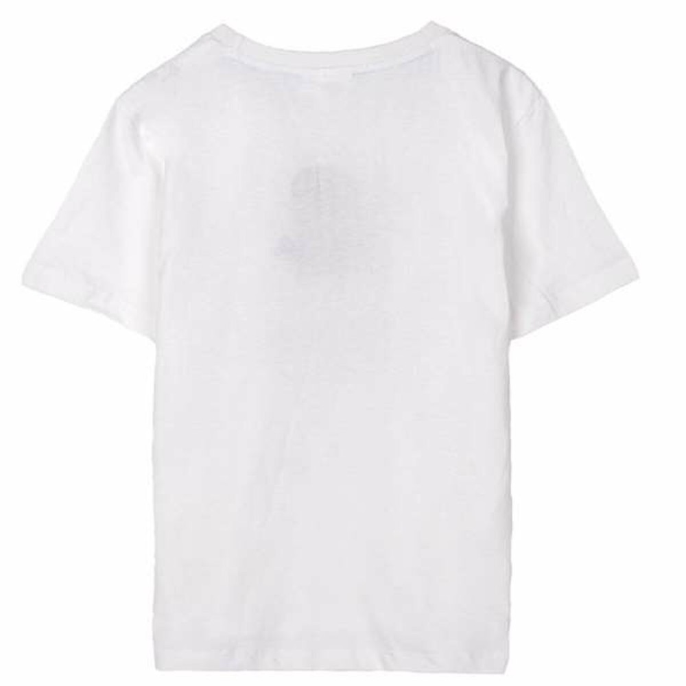 Children’s Short Sleeve T-Shirt Stitch White