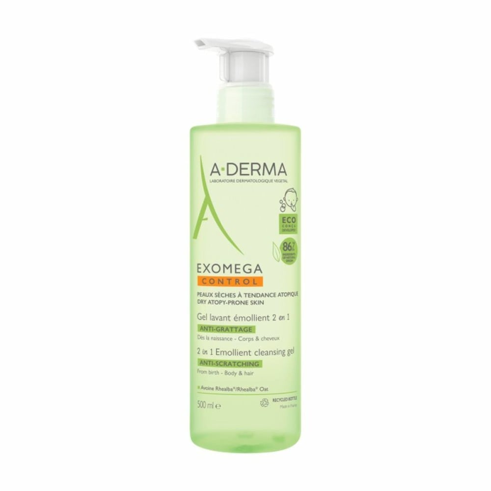 Sonnenschutzcreme für das Gesicht A-Derma Exomega Control 500 ml