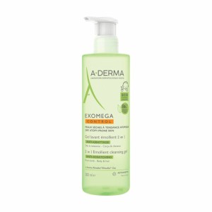 Écran solaire visage A-Derma Exomega Control 500 ml