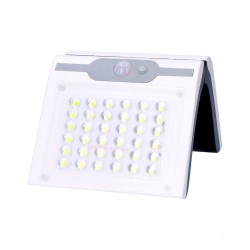 Applique LED EDM Solaire Blanc Capteur de Mouvement 6500 K 2 W 220 lm