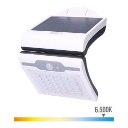 LED Wall Light EDM 31846 White 2 W 220 lm Solar Movement Sensor (6500 K)