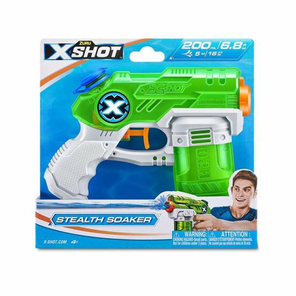 Wasserpistole X-Shot Warfare Mini Stealth Soaker 20 x 4 x 19 cm