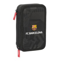 Plumier double F.C. Barcelona Black Noir 12.5 x 19.5 x 4 cm 29 Pièces