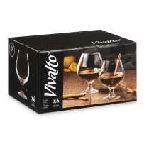 Verre Vivalto R3708/BHZ6 Transparent verre 500 ml 10 x 15 x 10 cm (6 Unités)