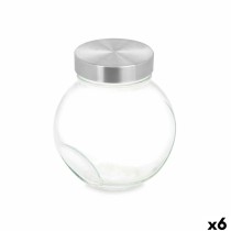 Biscuit jar Vivalto CW-74-5/TH6 Transparent Glass 700 ml 11,5 x 12 x 8 cm (6 Units)