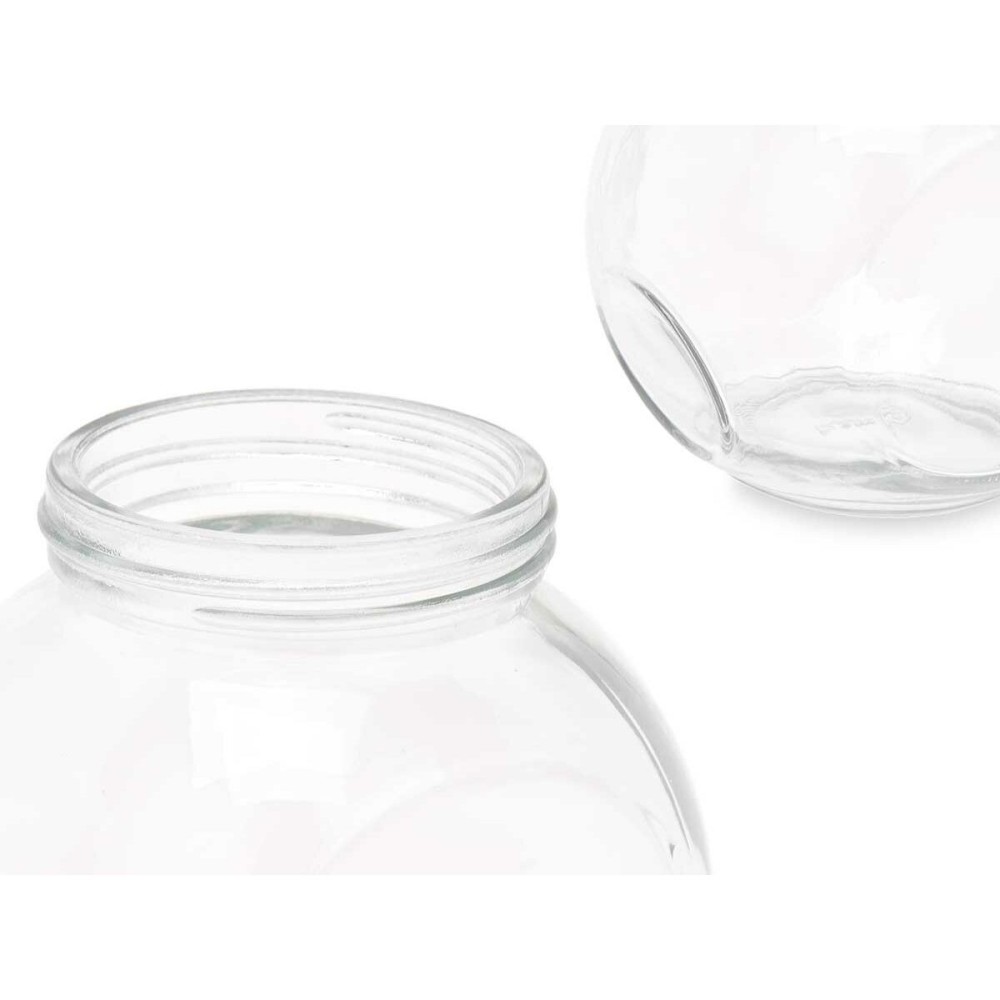 Biscuit jar Vivalto CW-74-4/TH6 Transparent Glass 460 ml 10 x 11 x 10 cm (6 Units)