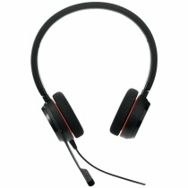 Headphones with Microphone Jabra Black (Refurbished A)