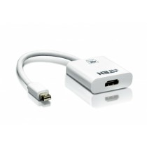 Adaptateur Mini DisplayPort vers HDMI Aten VC981-AT Blanc