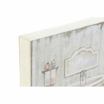Painting DKD Home Decor Baths (2 Units) (20 x 3 x 20 cm)