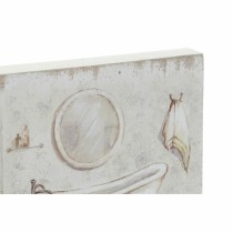 Cadre DKD Home Decor Salles de bains (2 Unités) (20 x 3 x 20 cm)