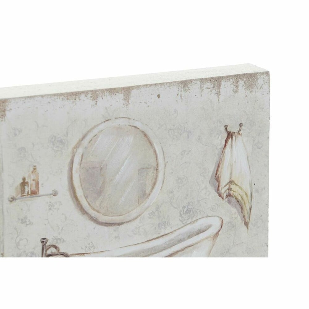 Painting DKD Home Decor Baths (2 Units) (20 x 3 x 20 cm)