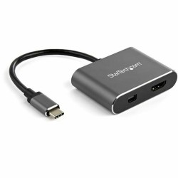 Adaptateur USB C vers HDMI/MiniDisplayPort Startech CDP2HDMDP 4K Ultra HD