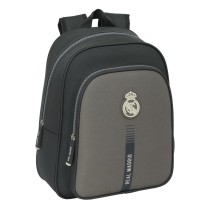 School Bag Real Madrid C.F. Grey 27 x 33 x 10 cm