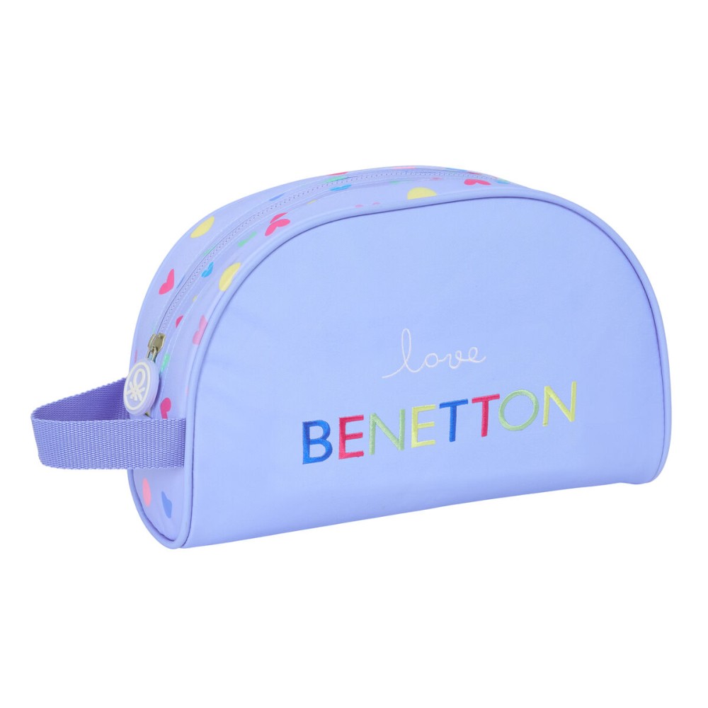 Reise-Toilettentasche Benetton Lila Lila 28 x 18 x 10 cm