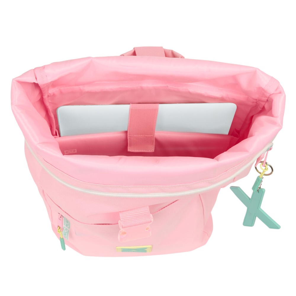 School Bag Munich Candy Pink 28 x 42 x 13 cm