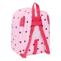 School Bag Minnie Mouse Naive Pink 22 x 27 x 10 cm