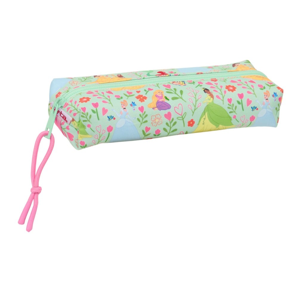 Holdall Disney Princess Bloom Green Pink 22 x 4 x 7 cm