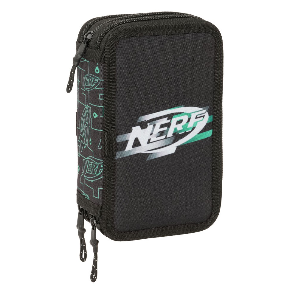 Holdall Nerf Game Black 12,5 x 19,5 x 5,5 cm 37 Pieces