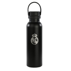 Thermal Bottle Real Madrid C.F. Navy Blue Silicone Stainless steel