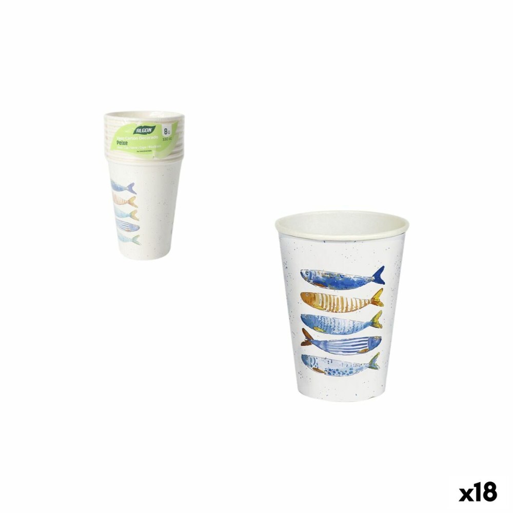 Gläserset Inde 330 ml 8 Stücke (18 Stück)