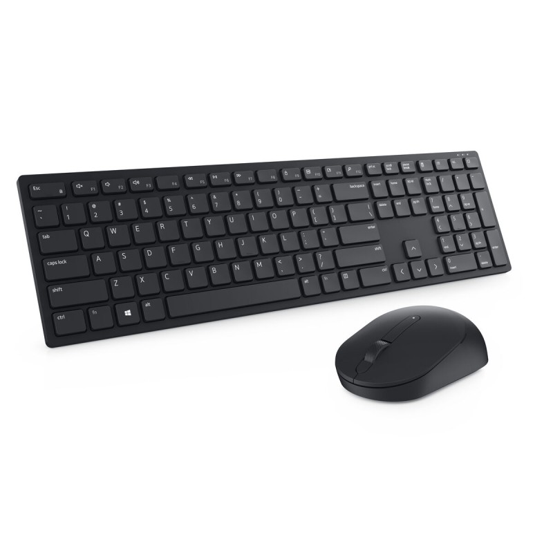 Tastatur mit Maus Dell KM5221WBKB-SPN Schwarz Qwerty Spanisch