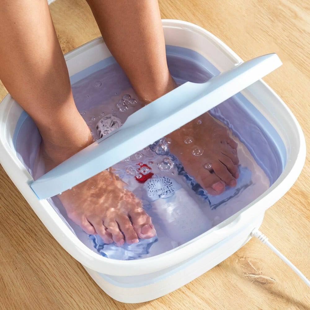 Spa pour les Pieds Pliable avec Rouleaux et Hydromassage Footopy InnovaGoods