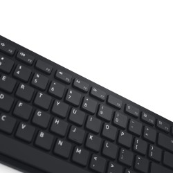 Tastatur mit Maus Dell KM5221WBKB-SPN Schwarz Qwerty Spanisch