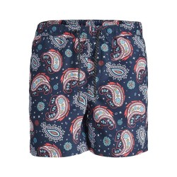 Children’s Bathing Costume Jack & Jones  PAISLEY 12234512 Navy Blue