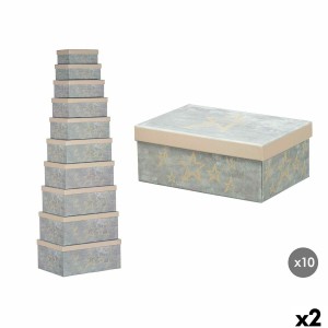 Dekorative Box Pincello 64 Creme Pappe (2 Stück)