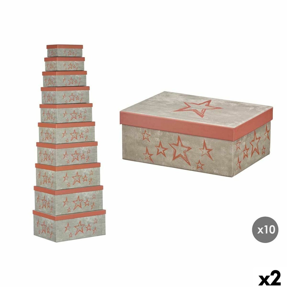 Dekorative Box Pincello 65 Ziegel Pappe (2 Stück)
