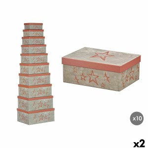Dekorative Box Pincello 65 Ziegel Pappe (2 Stück)