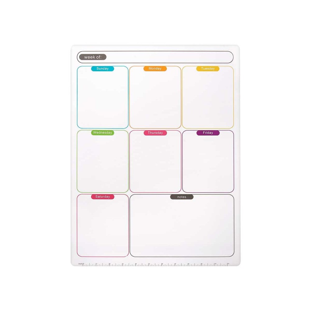 Magnete Pincello 424 Weiß 33,5 x 48 x 0,5 cm Kühlschrank A3 (12 Stück)