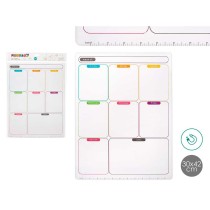 Magnete Pincello 424 Weiß 33,5 x 48 x 0,5 cm Kühlschrank A3 (12 Stück)