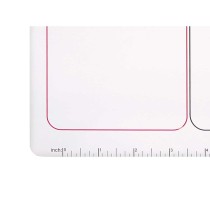 Aimants Pincello 424 Blanc 33,5 x 48 x 0,5 cm Frigo A3 (12 Unités)