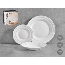 Dinnerware Set Vivalto F-LGCP105-75-85 White Opaline glass (2 Units)