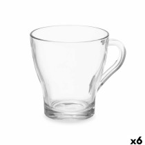 Tasse de café et de thé Vivalto 1 Transparent verre 280 ml (6 Unités)