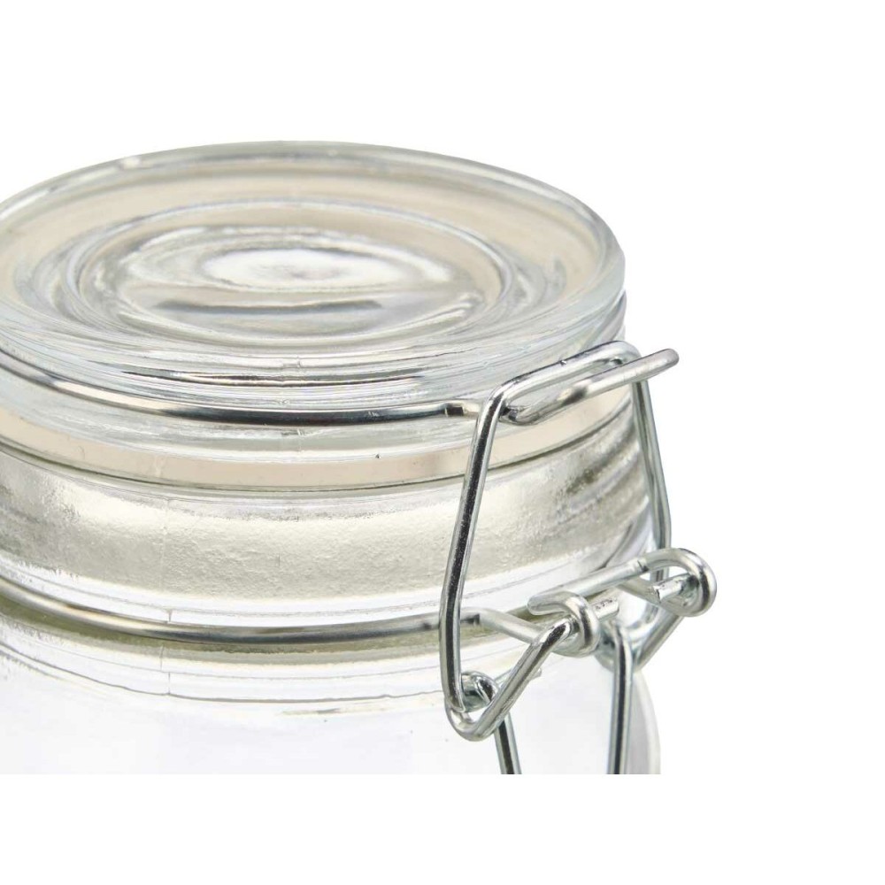 Glass Jar Vivalto 04-9411 Transparent 150 ml (6 Units)