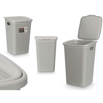Seau de conteneur Stefanplast 30081 Gris clair Plastique 50 L 36 x 54,5 x 38 cm (6 Unités)