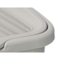 Seau de conteneur Stefanplast 30081 Gris clair Plastique 50 L 36 x 54,5 x 38 cm (6 Unités)