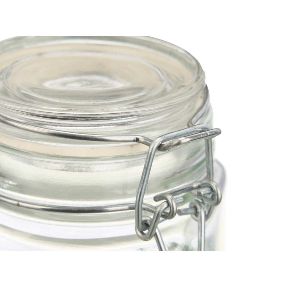 Glass Jar Vivalto 01-1605 Transparent 200 ml (6 Units)