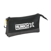 Holdall Munich Topo Black 22 x 12 x 3 cm