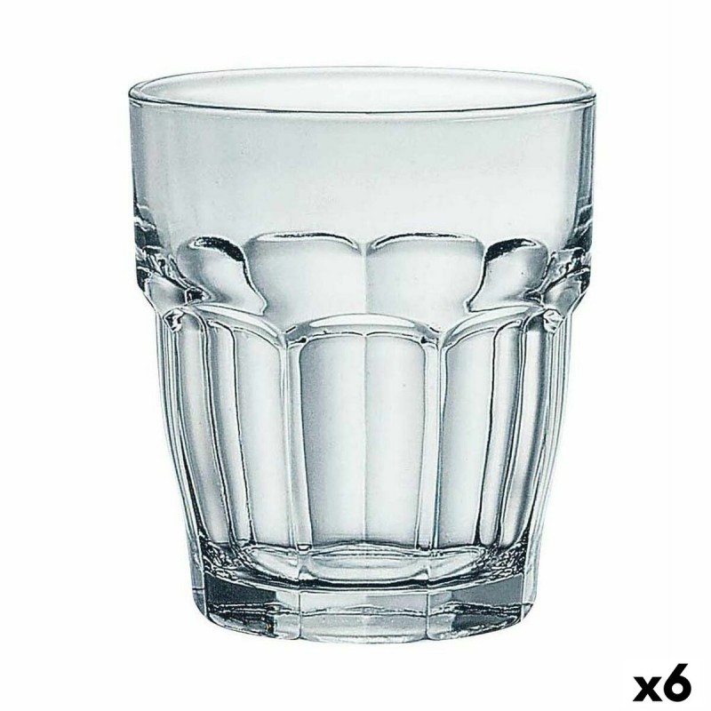 Trinkglas Bormioli Rocco Rock Bar Durchsichtig Glas 390 ml (6 Stück)