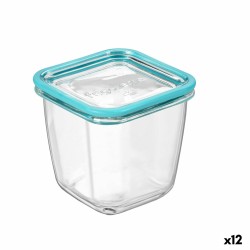 Viereckige Lunchbox mit Deckel Bormioli Rocco Frigoverre Future Durchsichtig Glas 750 ml (12 Stück)