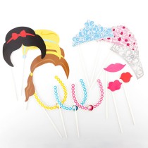 Princess Accessories for Funny Photos (pack of 12)