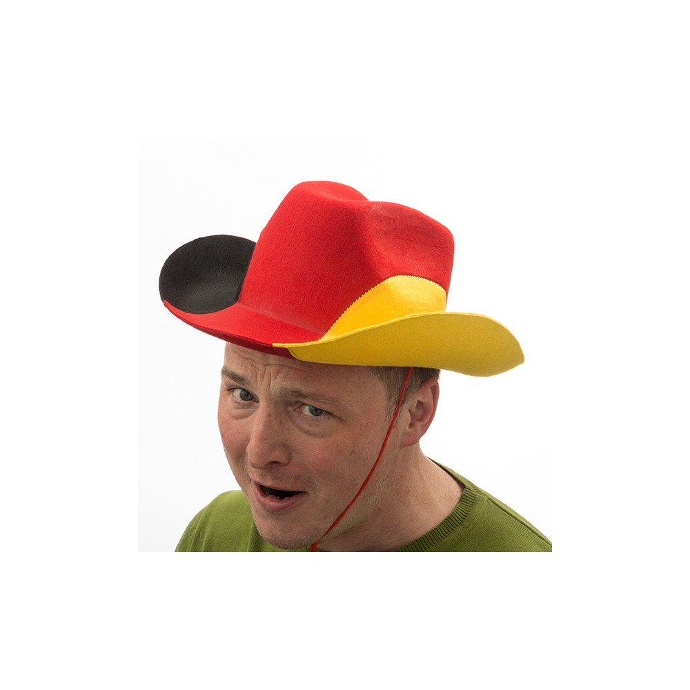 German Flag Cowboy Hat