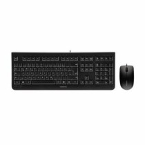 Keyboard and Mouse Cherry JD-0800ES-2 Black Spanish Qwerty QWERTY