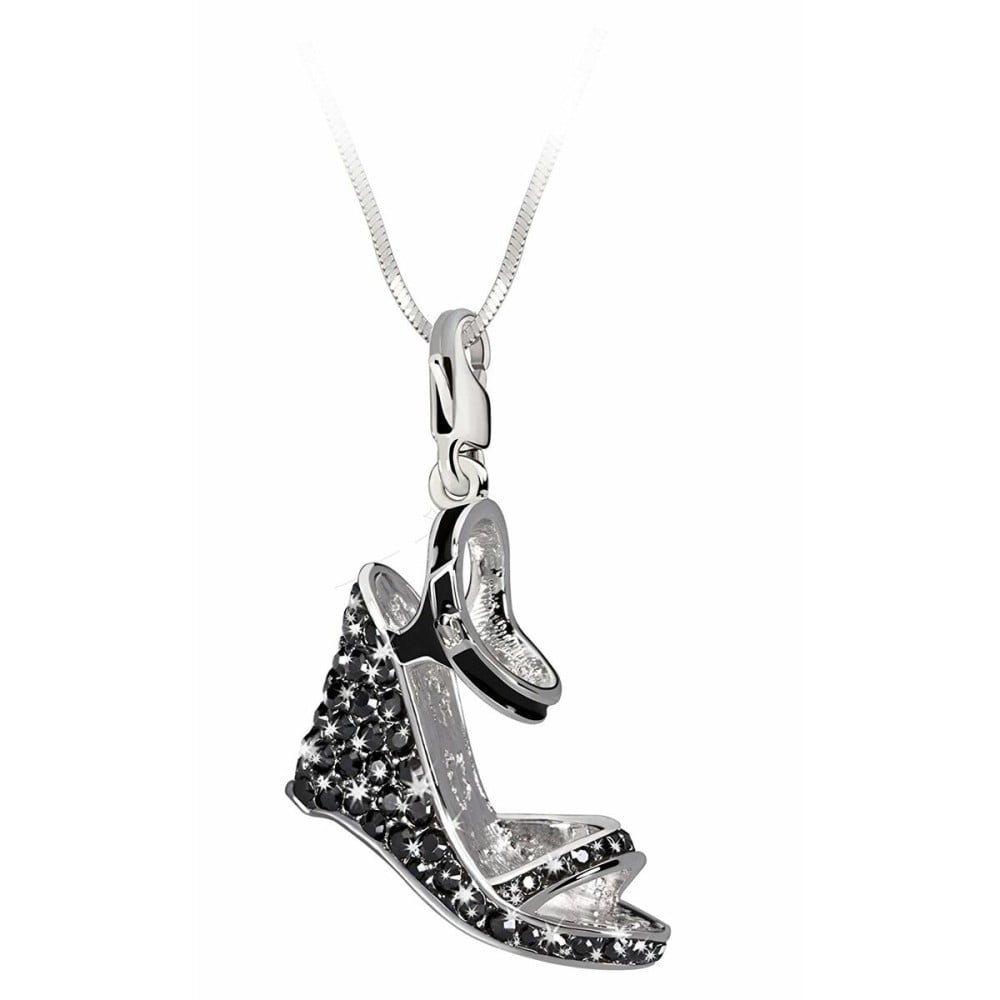 Pendentif Femme Glamour GS2-01 Noir (4 cm)