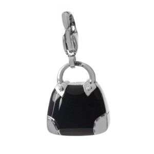 Woman's charm link Ti Sento 8139EB Black (1,5 cm)